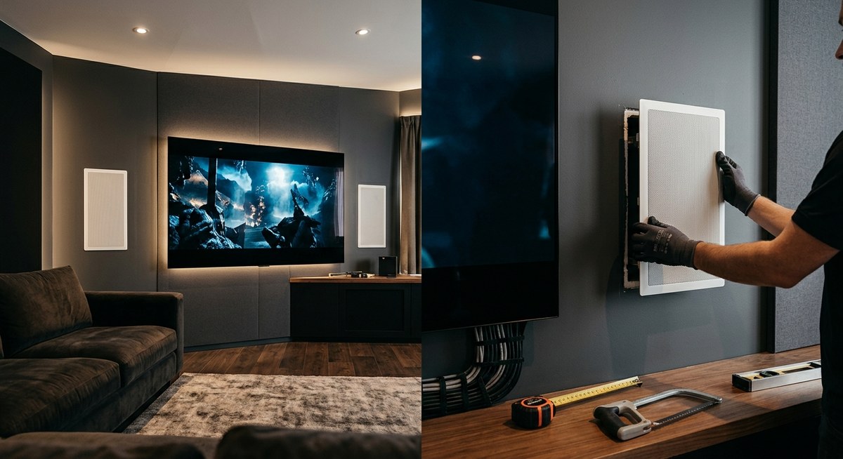 Mastering In-Wall Speaker Installation for a Seamless Home Theater Experience