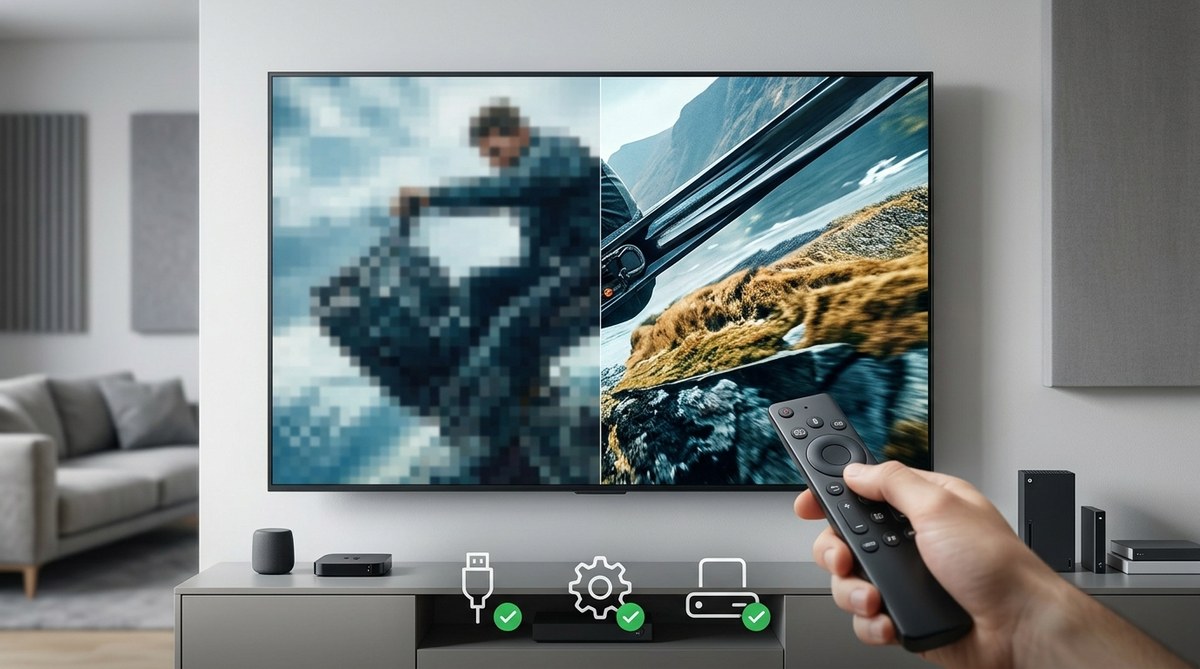 How to Fix a Blurry 4K TV: Common Causes and Simple Solutions